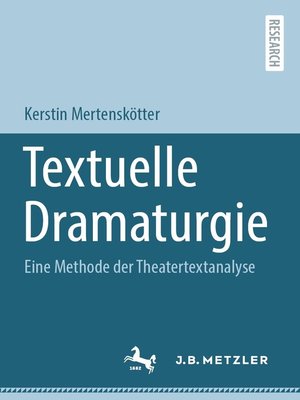 cover image of Textuelle Dramaturgie